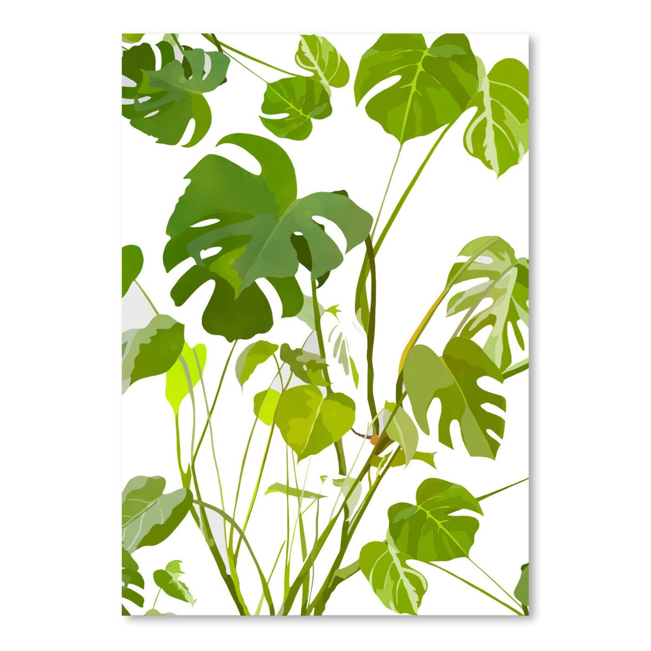 Poster Art Print - Monstera by Louise Robinson  - Americanflat